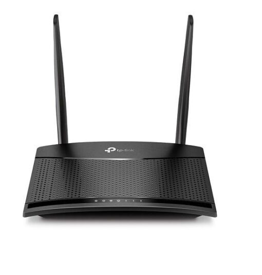 ROUTER TP-LINK TL-MR100 300MBPS WIRELESS N 4G LTE MODEM, 1P LAN, 1P LAN/WAN 2 ANTENNE LTE STACCABILI ESTERNE